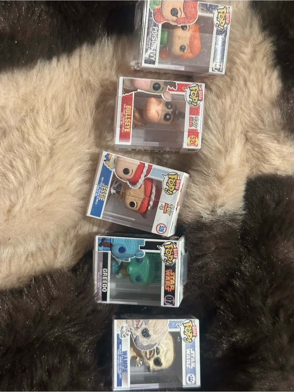 Lot of 5 Funko Bitty Pops